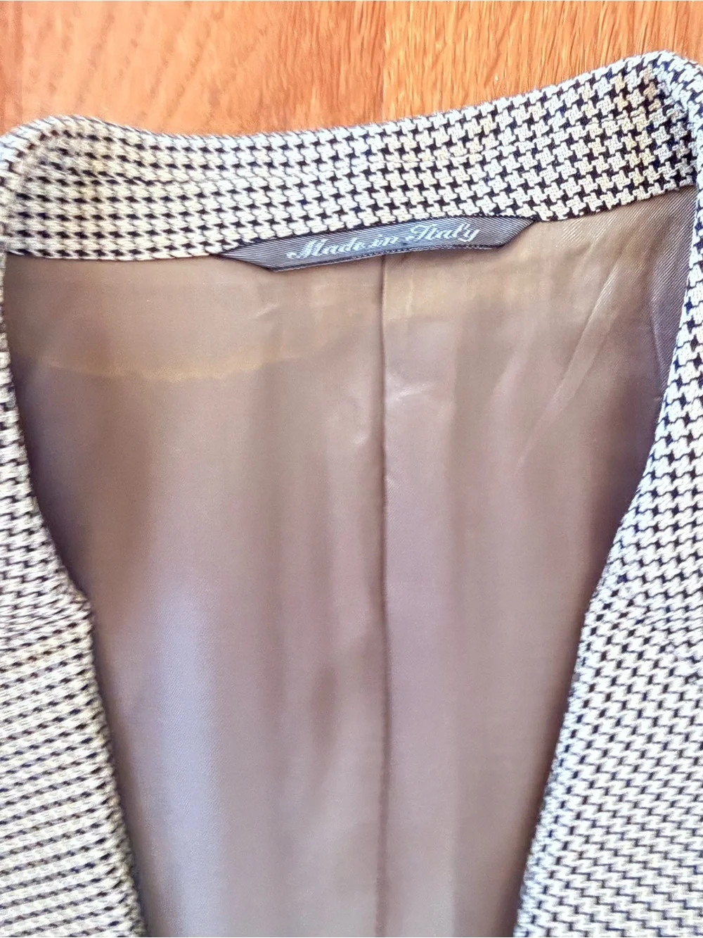 Men's Micro-Check Grey Sport Coat - Lightweight Classic Blazer